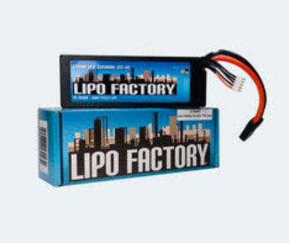 Lipo Factory 4s 14.8v 5200mah 55C Lipo Pack With TRX Style Connector