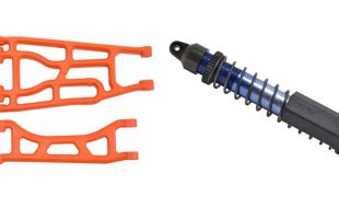 RPM Shock Shaft Guards & Orange A-Arms For The Traxxas X-Maxx