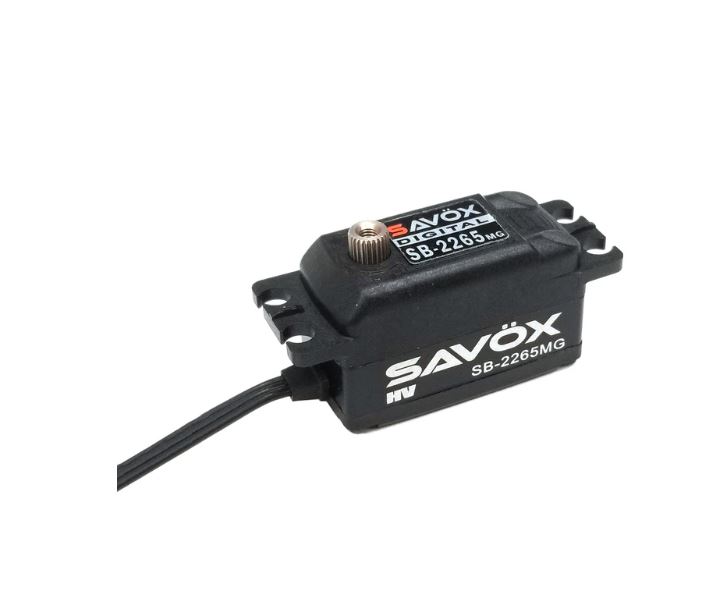 Savox Black Edition Low Profile High Voltage Brushless Digital Servo