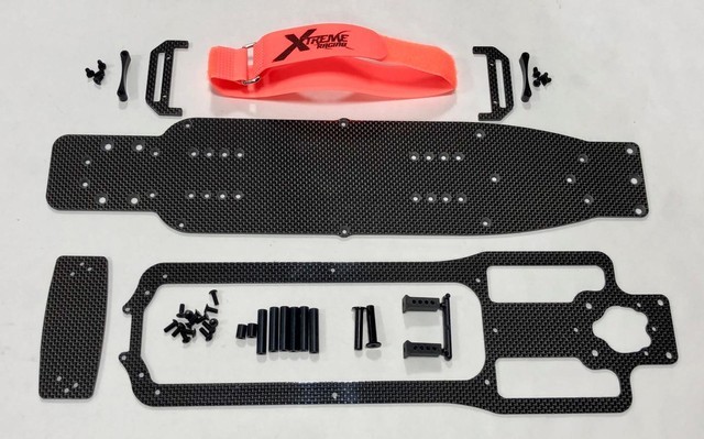 Xtreme Racing No Prep Drag Car Traxxas Rustler/Slash CF Conversion Kit