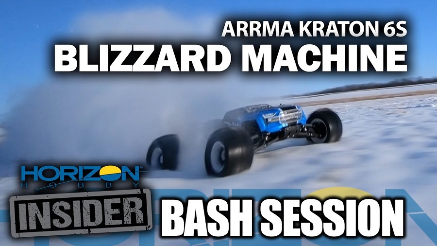Horizon Insider Bash Session ARRMA Kraton 6s - Blizzard Machine