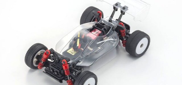 Kysoho MINI-Z Buggy VE 2.0 FHSS Inferno Clear Body Chassis Set