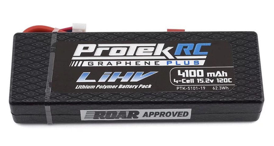 ProTek R/C 120C Graphene PLUS HV LiPo Batteries & LiHV Receiver Packs