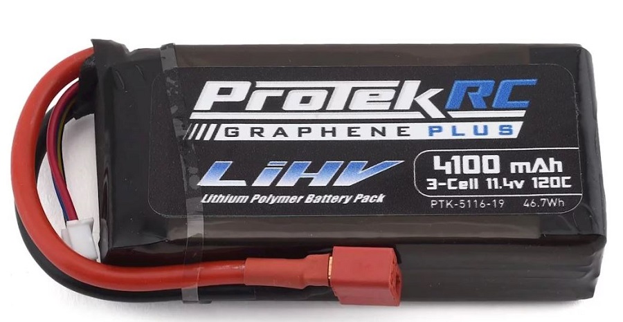 ProTek R/C 120C Graphene PLUS HV LiPo Batteries & LiHV Receiver Packs