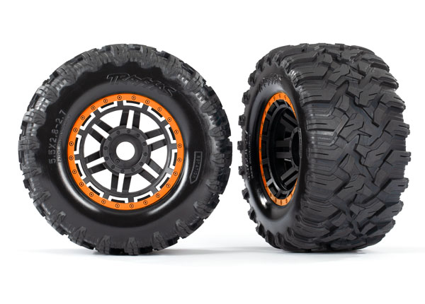 Traxxas Anodized Aluminum, Color Accent Wheels & Option Parts For The Maxx