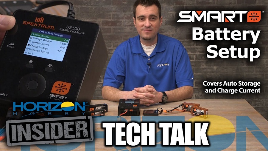 Horizon Insider Tech Talk Spektrum Smart Battery Setup