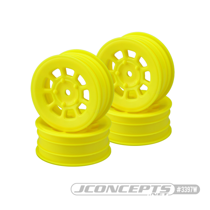 JConcepts 9 Shot 2WD Buggy Front & Rear Wheels