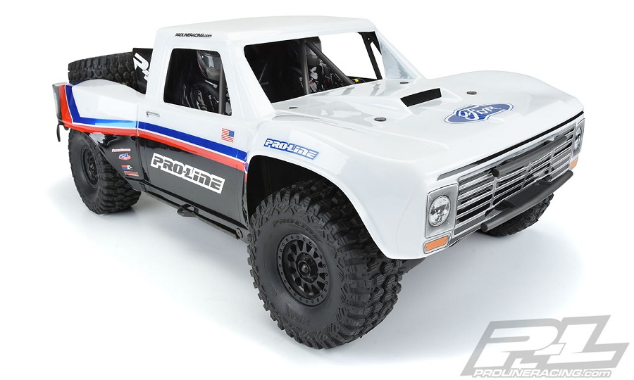 Pro-Line Pre-Cut 1967 Ford F-100 Race Truck Clear Body For The Traxxas Unlimited Desert Racer