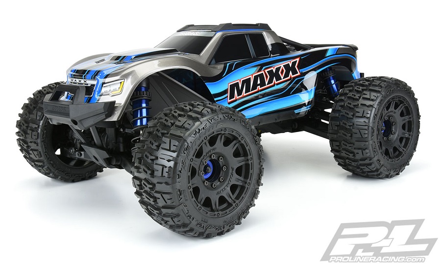 Pro-Line Trencher X 3.8" All Terrain Tires Mounted For 17mm MT Mounted on Raid