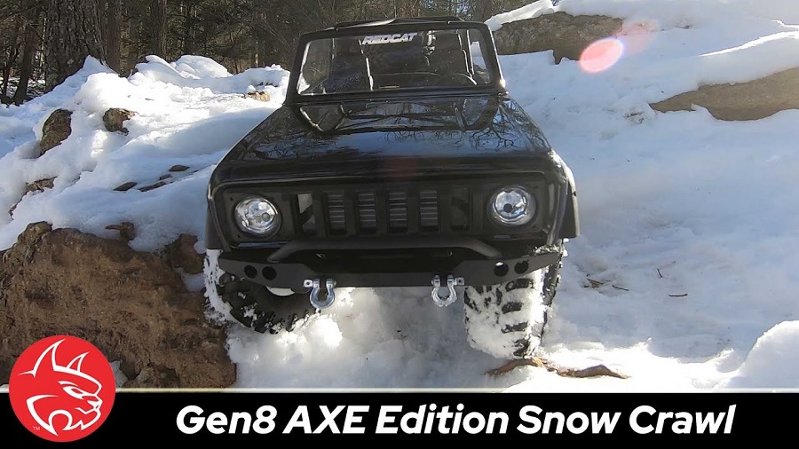 Snow Expedition With A Redcat International Scout II GEN8 Scout II AXE Edition