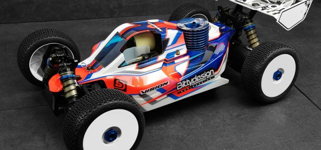 Bittydesign VISION Pre-Cut Clear Body For The Team Associated RC8B3.1