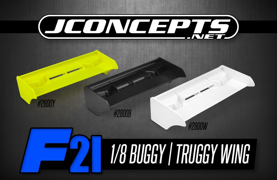 JConcepts F2I 1/8 Buggy/Truggy Wing & Center Divider