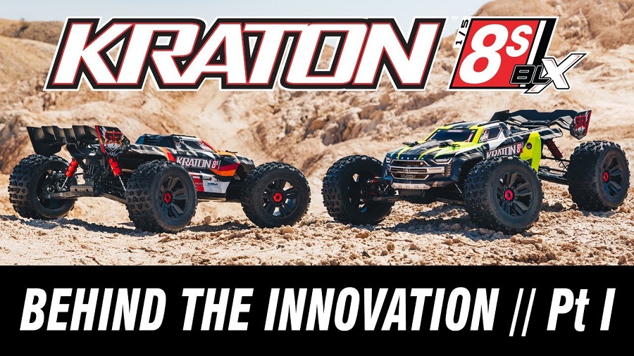 Part 1 Of Behind The Innovation Of The ARRMA KRATON 8S BLX