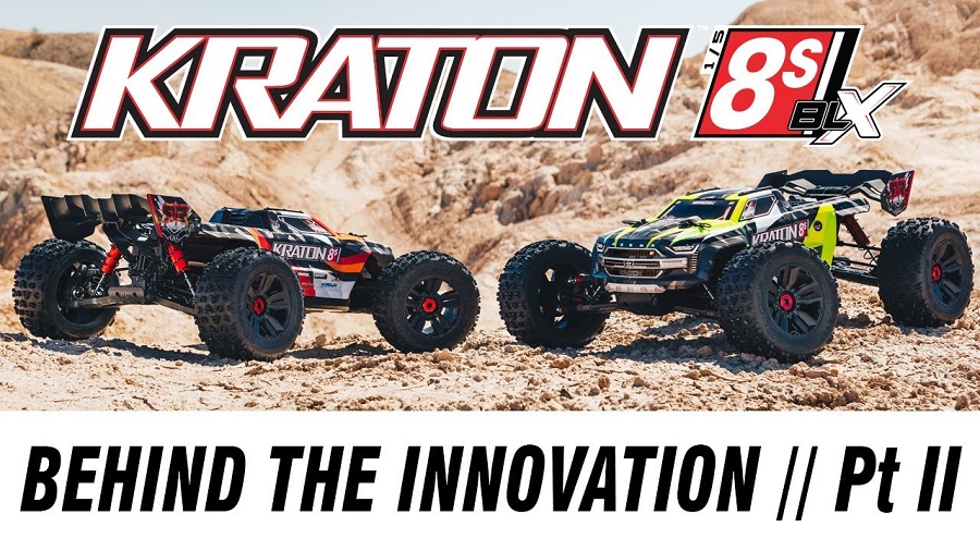 Part 2 Of Behind The Innovation Of The ARRMA KRATON 8S BLX