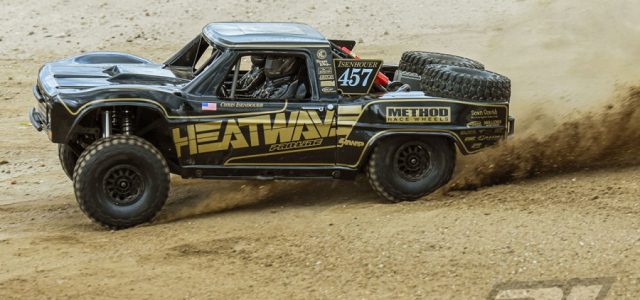 Pro-Line Pre-Painted & Cut 1967 Ford F-100 Race Truck Heatwave Edition Black Body