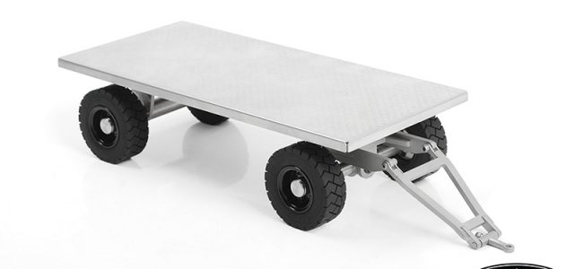 RC4WD ​1/14 Forklift Trailer With Steering Axle