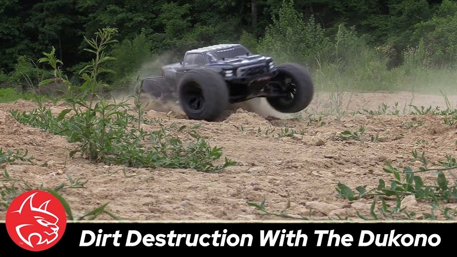 Redcat Dukono Pro 4WD Electric RC Monster Truck Off-Road Action