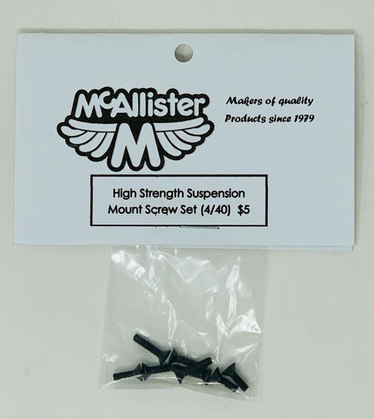 McAllister High Strength Suspension Mount Torx Screws & Driver Set