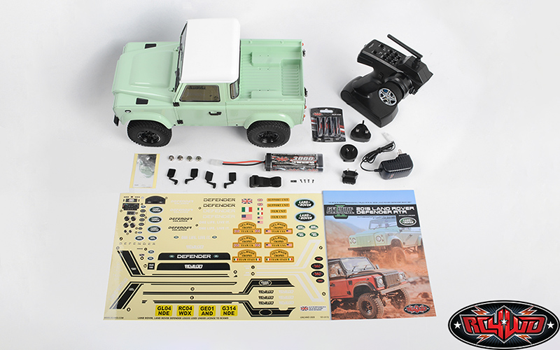 RC4WD Gelande II RTR With 2015 Land Rover Defender D90 Body