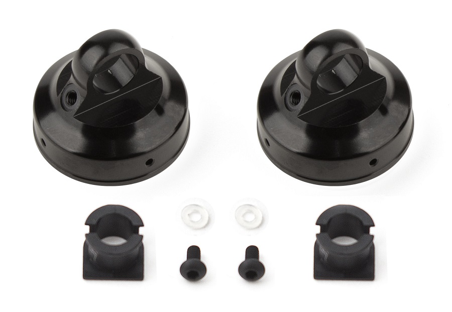 Team Associated 16mm Shock Caps & Bladders For RC8B/T Vehicles