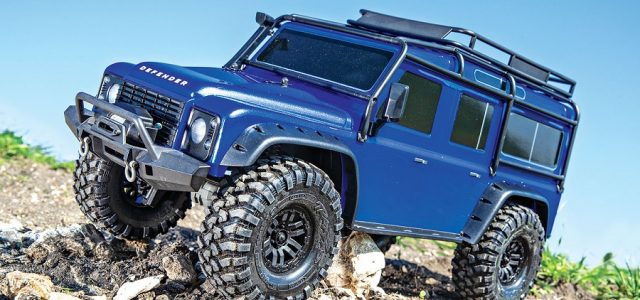 Traxxas TRX-4 Now Available With Blue Land Rover Defender Body
