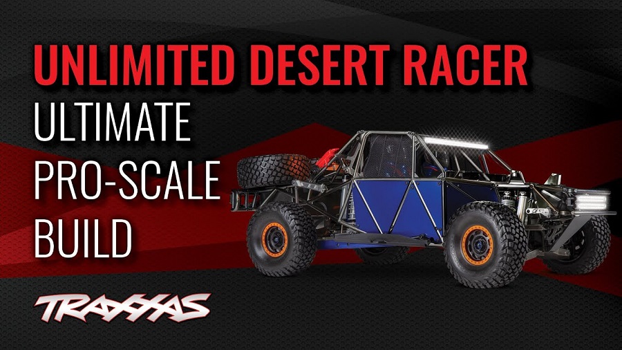 Traxxas Unlimited Desert Racer Custom Ultimate Pro-Scale Build