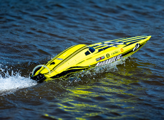HobbyKing Aquaholic V2 Brushless Powered Deep Vee Racing Boat