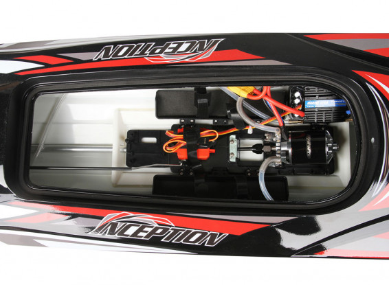HobbyKing HydroPro Inception Brushless RTR Deep Vee Racing Boat 950mm