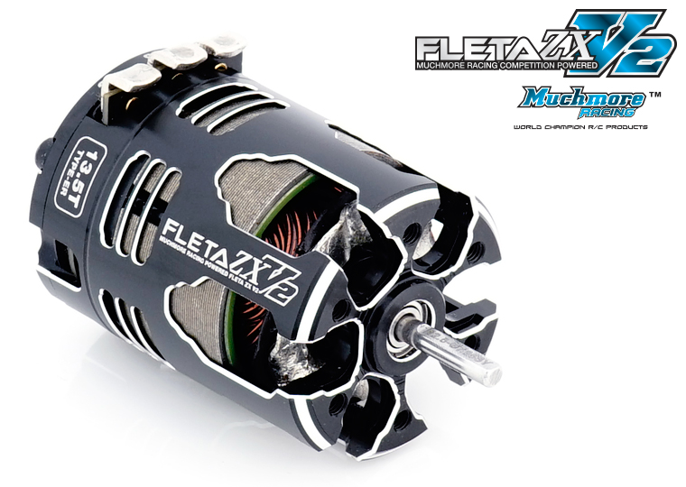 Muchmore FLETA ZX V2 13.5T ER Spec Brushless Motor With 21X Rotor