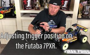 Mugen’s Adam Drake Shows You How To Adjust The Trigger On A Futaba 7PXR [VIDEO]