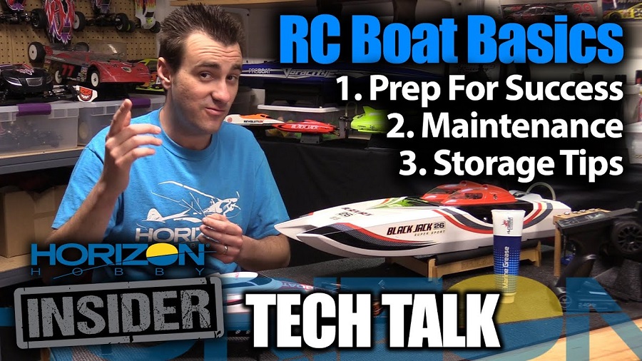 RC Boat Basics - Horizon Insider Tech Talk