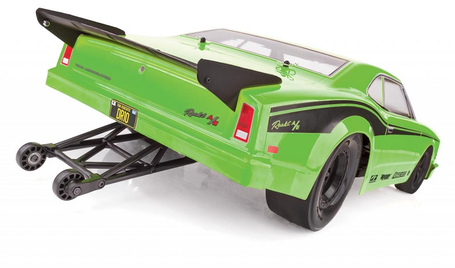 Team Associated DR10 Drag Race Car RTR Now Available With Green Body