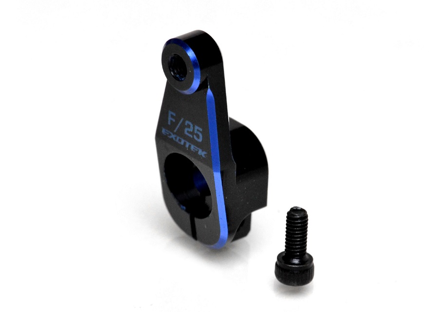 Exotek 2 Color Anodized HD Servo Horn For AE Vehicles