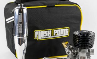 Flash Point FP01.21 Nitro Engine Combo With Steel Bearing & FP2500 Tuned Pipe/ Manifold