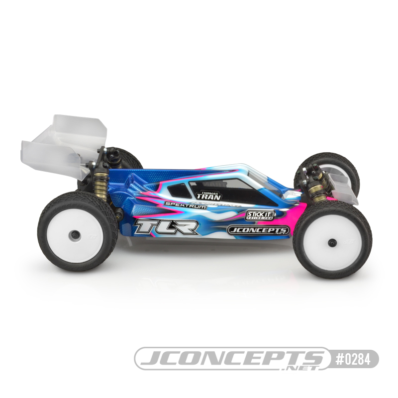 JConcepts P2 Clear Body & S-Type Wing For The TLR 22 5.0 Elite