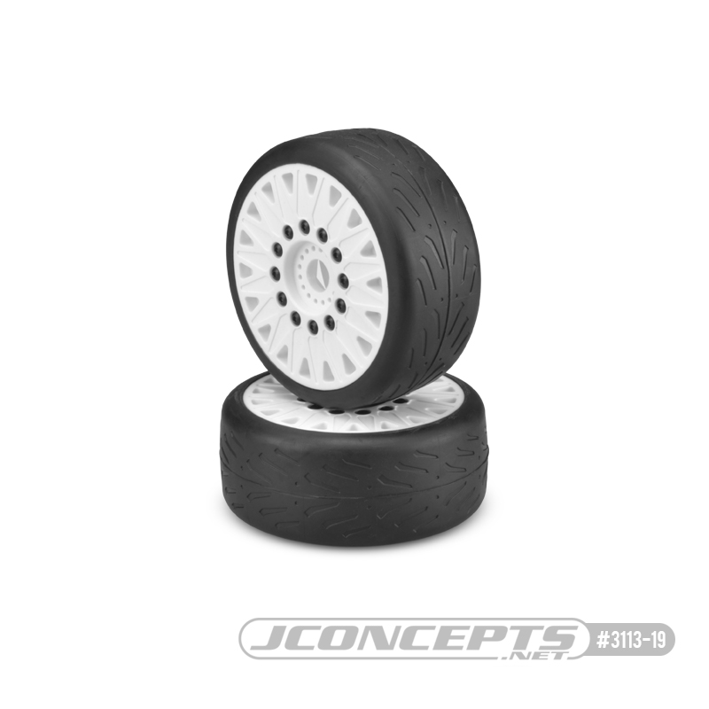 JConcepts Speed Fangs Pre-Mounted Belted Tires