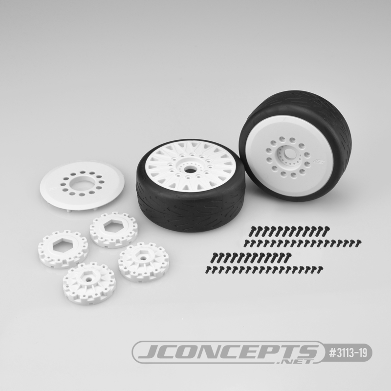 JConcepts Speed Fangs Pre-Mounted Belted Tires