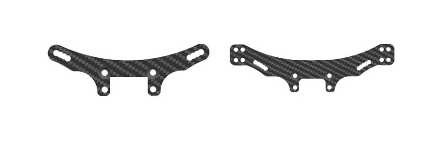 Serpent Carbon Fiber Shock Towers For The X20