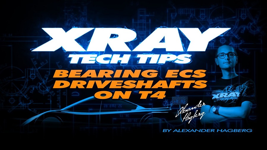 XRAY Tech Tip: Bearing ECS Driveshafts On T4