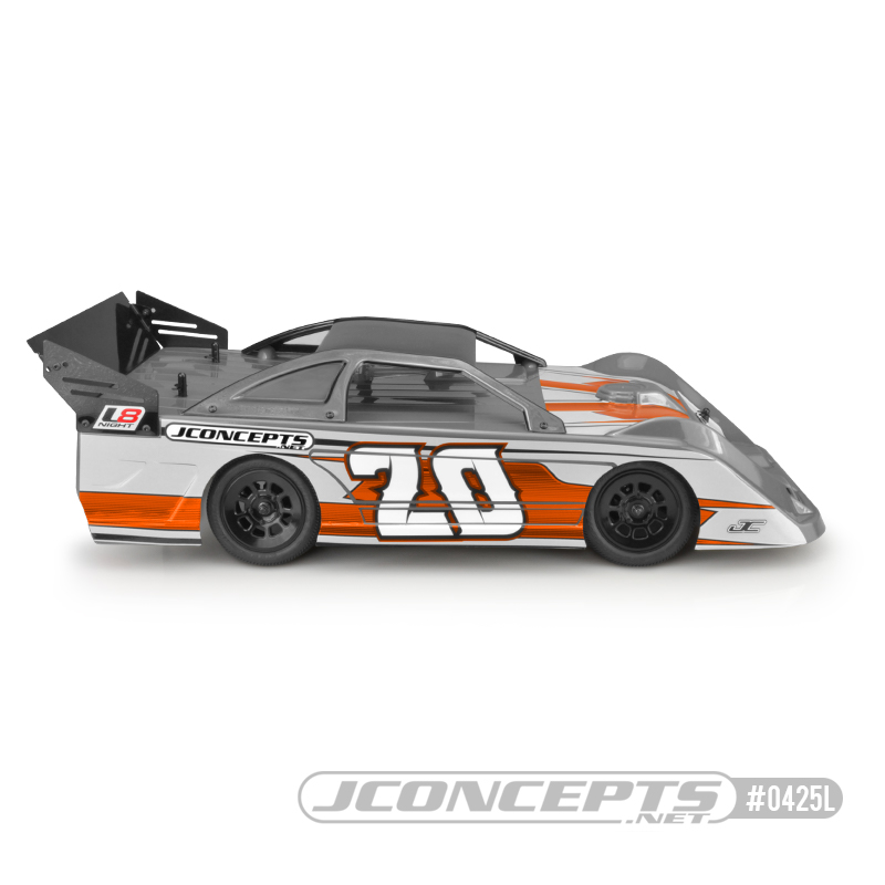 JConcepts L8D “Decked” Late Model Clear Body Now Available In Lightweight Option