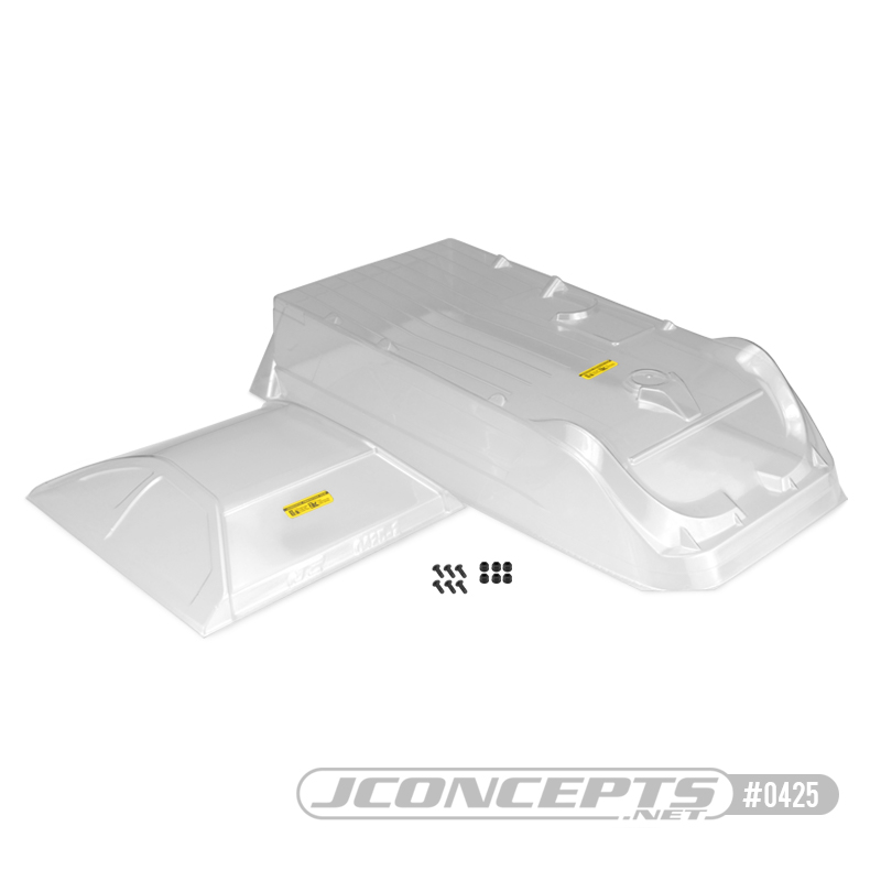JConcepts L8D “Decked” Late Model Clear Body Now Available In Lightweight Option