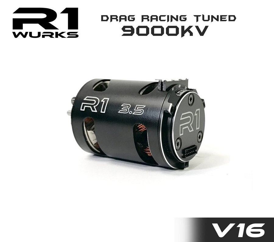 R1 Wurks V16 Drag Racing Tuned Brushless Motors
