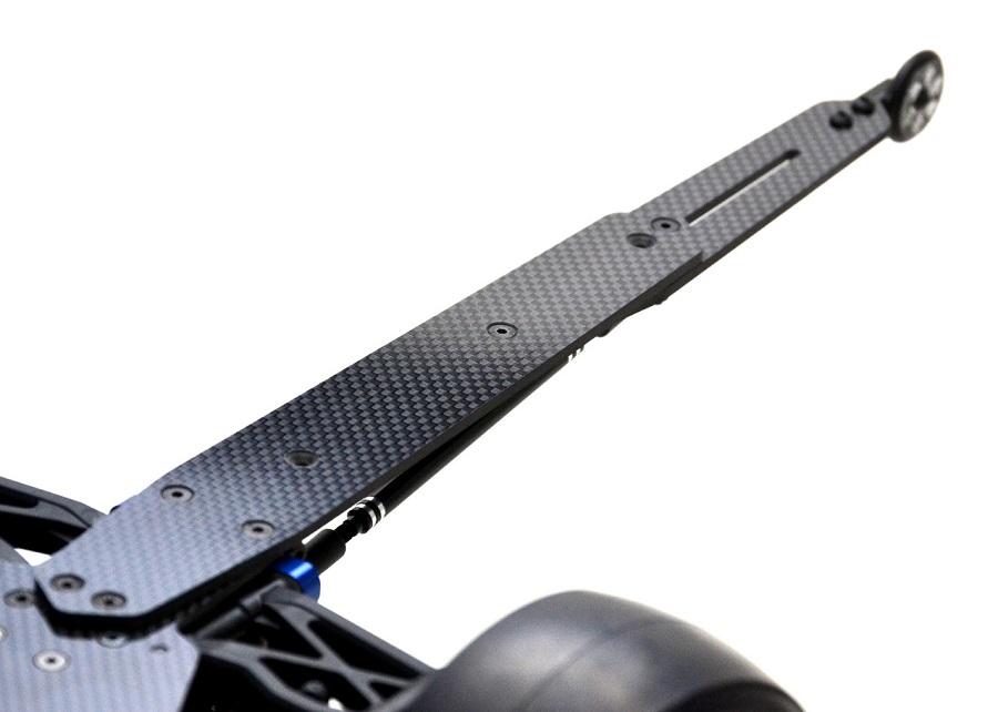 Exotek Carbon Fiber Adjustable Wheelie Bar For The B6.1/B6.2