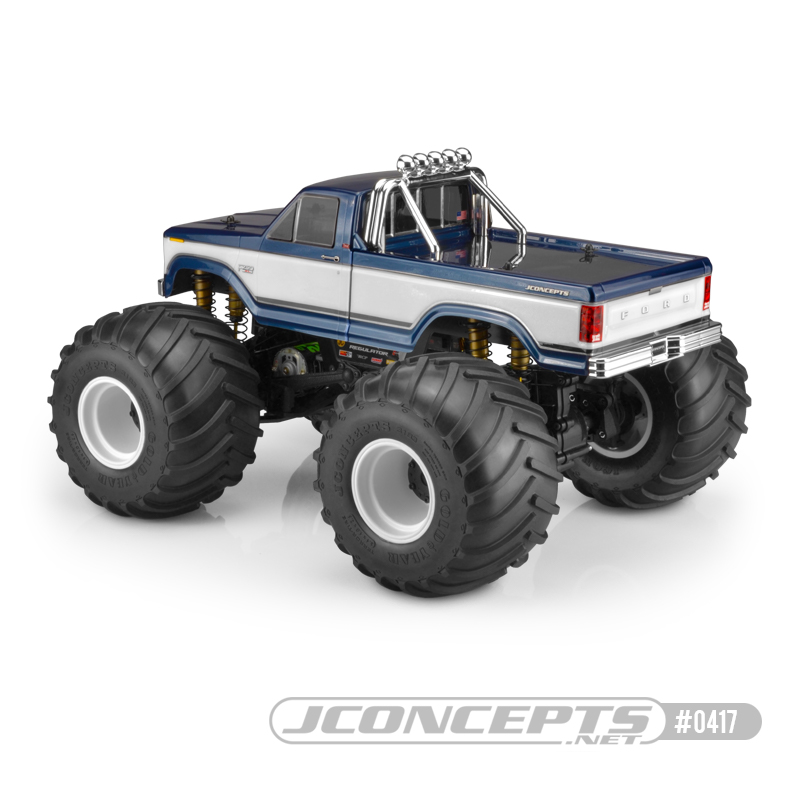 JConcepts 1984 Ford F-250 Monster Truck Clear Body