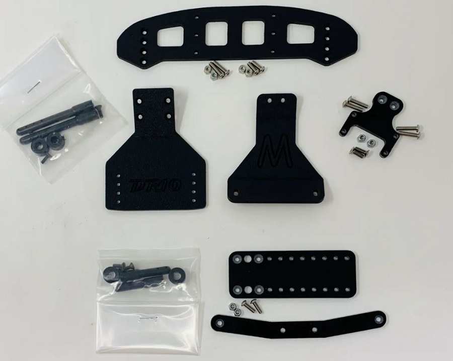 McAllister Racing DR10/ Pro SC10 Mounting Kit With Extended Rear Support