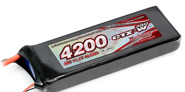 Muchmore LiPo Battery 4200mAh/11.1V 40C For The CTXWP Tire Warmer