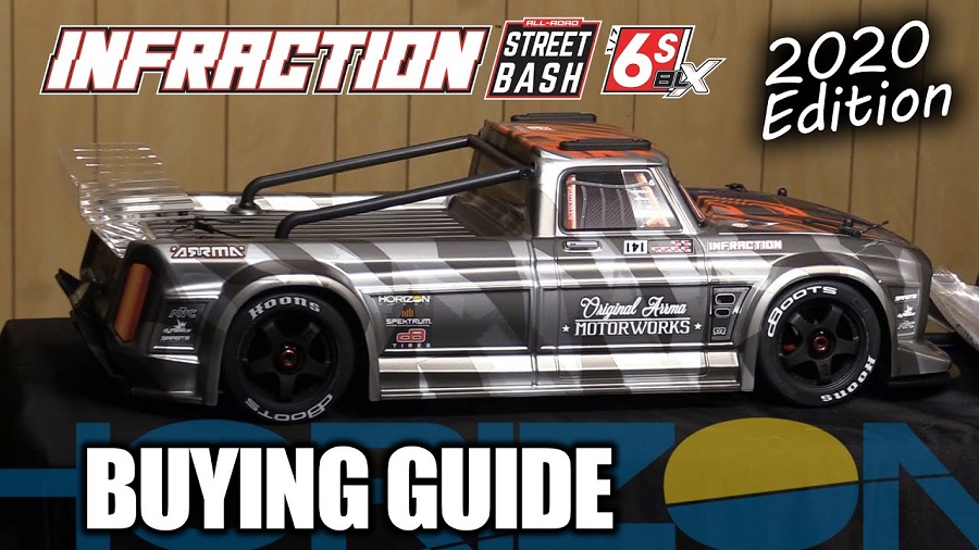 Buying Guide ARRMA 17 Infraction 6S BLX All-Road Truck RTR