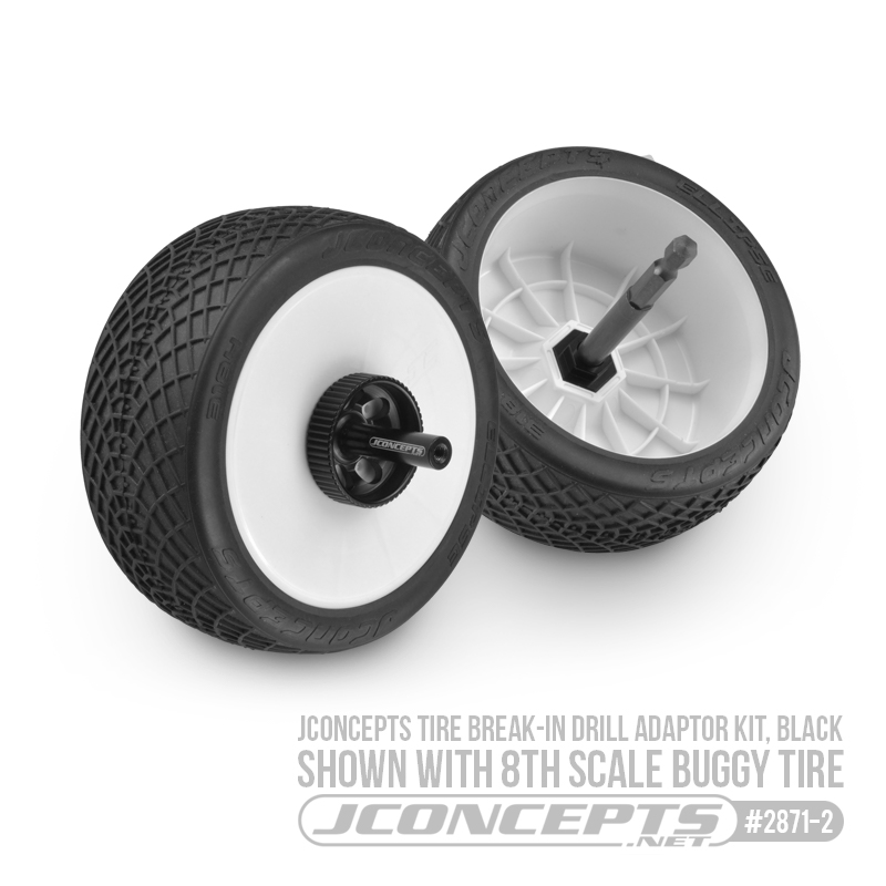 JConcepts Tire Break-In Drill Adaptor Kit