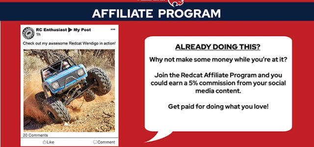 Redcat Announces Their New Affiliate Program​