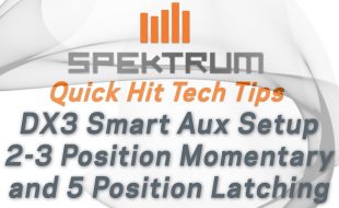 Spektrum Quick Hit Tech Tips – DX3 Smart AUX Setup For Dig, Winches & More [VIDEO]
